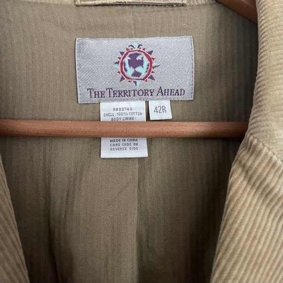 Territory Ahead casual Corduroy Jacket, 42r - Picture 2 of 6